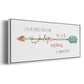 Arrow of Hope - Floater Framed Canvas Print