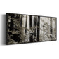Misty Forest - Floater Framed Canvas Print