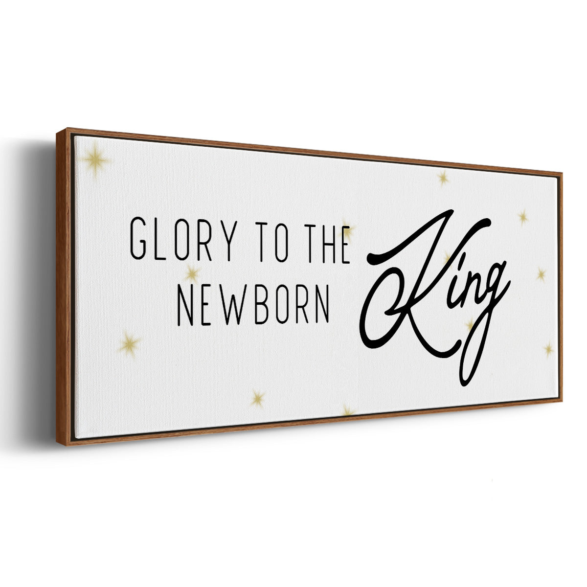 Glory - Floater Framed Canvas Print