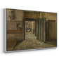 The Conversation, 1884 - Floater Framed Canvas Print