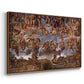 The Last Judgment (Charon's Boat and the Damned), 1536-1541 - Floater Framed Canvas Print