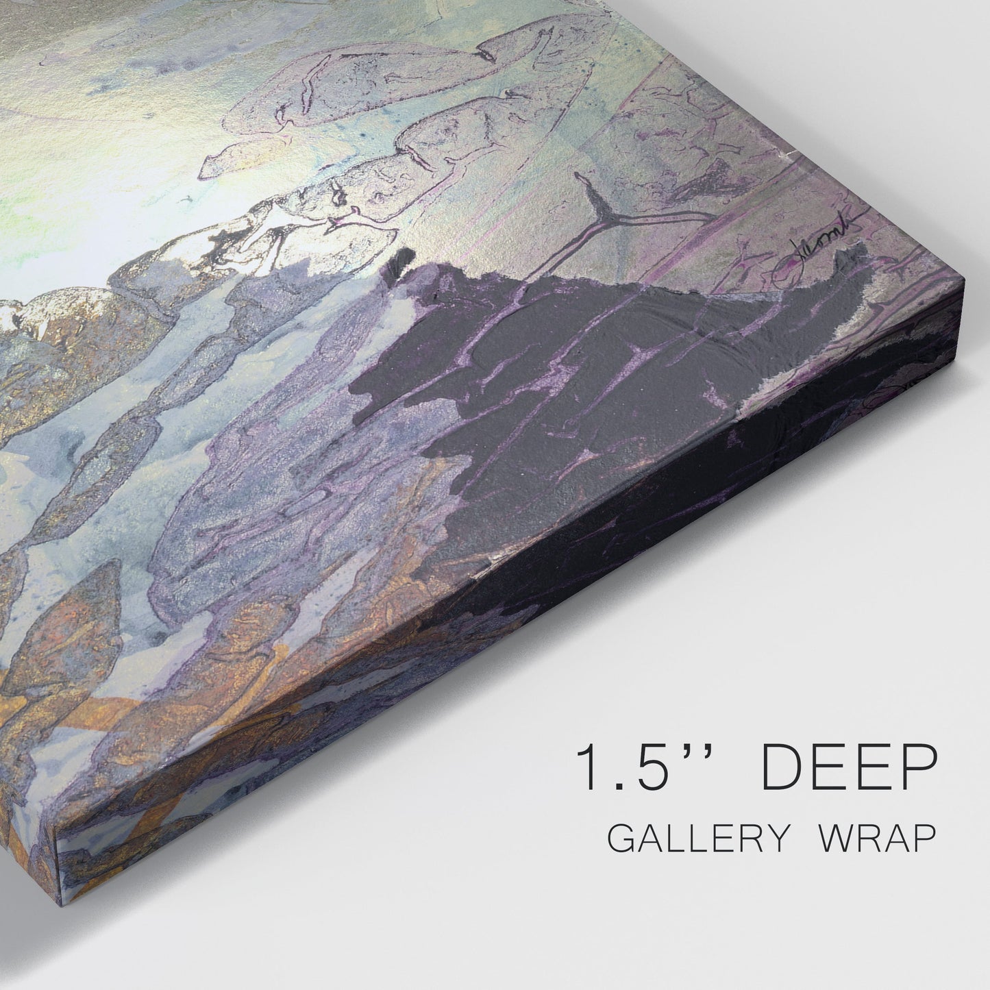 Monet's Landscape VIII Premium Gallery Wrapped Canvas - Ready to Hang