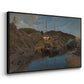 Pilotboats, 1875 - Floater Framed Canvas Print