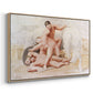 The Abduction, 1920 - Floater Framed Canvas Print