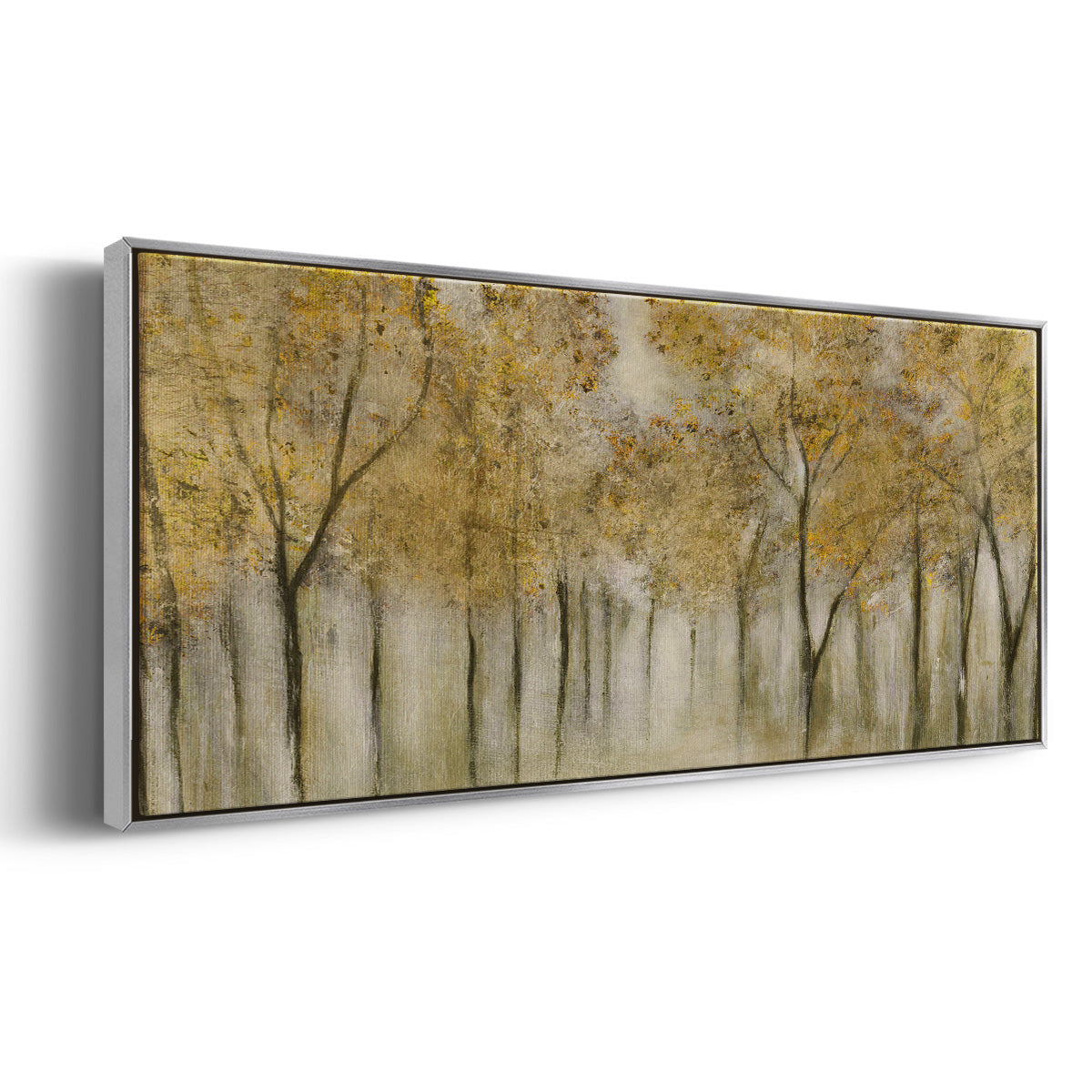 Golden Spring - Floater Framed Canvas Print