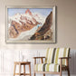 Schreckhorn, Eismeer - Ornate Framed Canvas Print