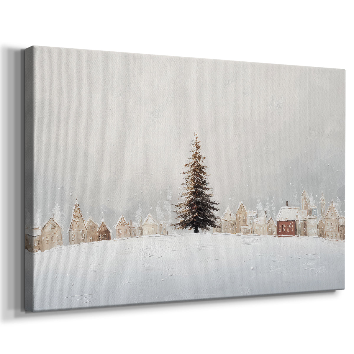 Silver Silence of Eve - Canvas Art Print