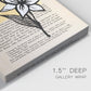 Floral Diary I - Canvas Art Print