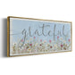 Bloomin Around Grateful - Floater Framed Canvas Print