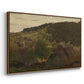 Landscape from Ebersteinburg in Baden, 1876 - Floater Framed Canvas Print
