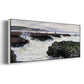 The Rocks at Pourville, Low Tide, 1882 - Floater Framed Canvas Print