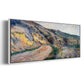 The Road to Giverny, 1885 - Floater Framed Canvas Print