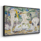 Bathing Women, 1910 - Floater Framed Canvas Print