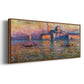 San Giorgio Maggiore, 1908 - Floater Framed Canvas Print