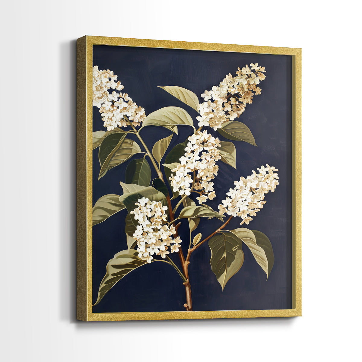 Floral Study Series LII - Restickable Framed Art Set