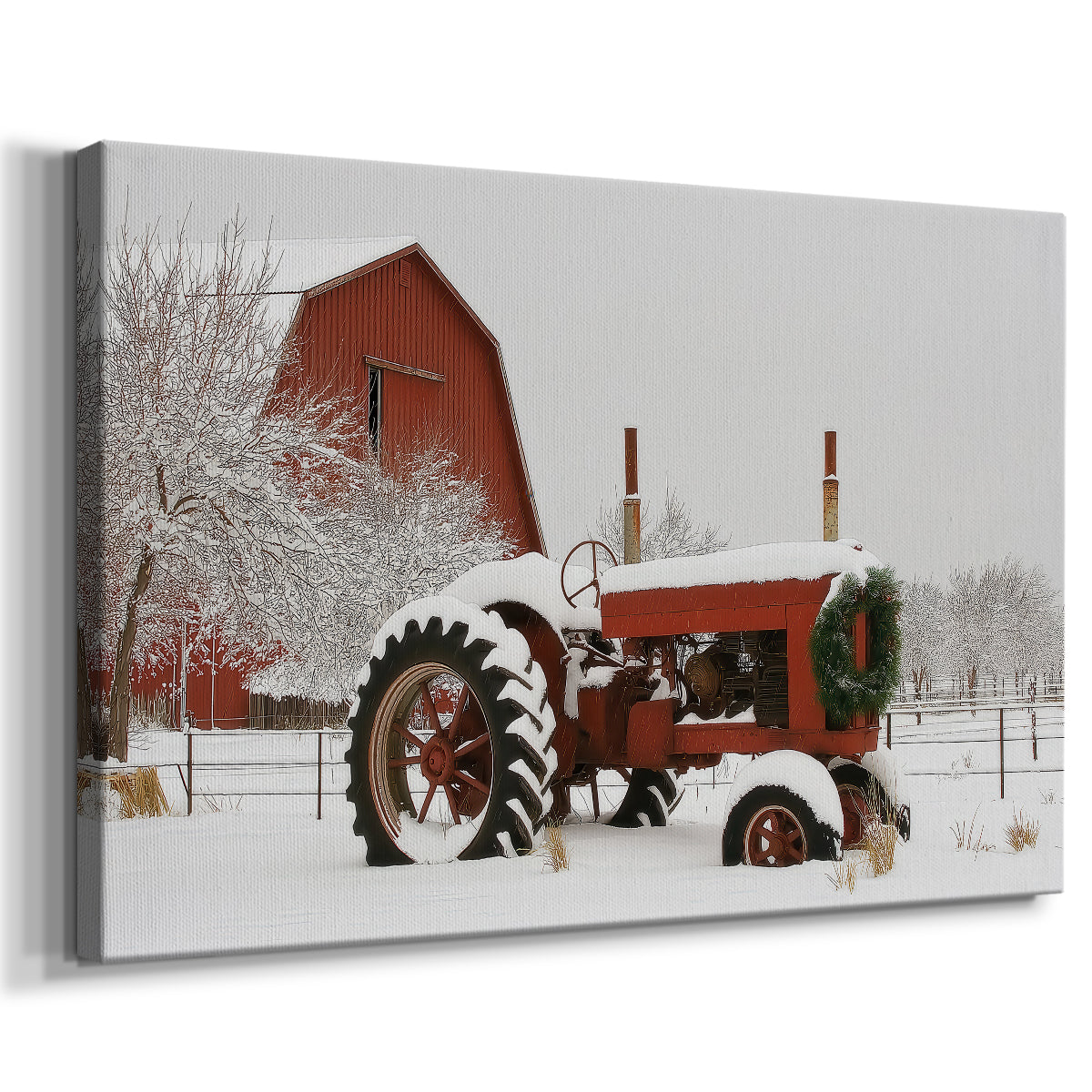 Snowwhite Night Carol - Canvas Art Print