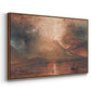 Vesuvius in Eruption, c. 1817 - Floater Framed Canvas Print