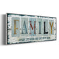 Family Where Life - Floater Framed Canvas Print