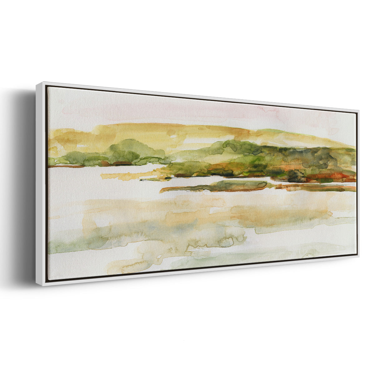 Coastal Morning - Floater Framed Canvas Print