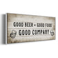 Good Company - Floater Framed Canvas Print