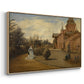 The Country House of Gustave Coûteaux, 1871 - Floater Framed Canvas Print