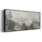 City of Detroit - Floater Framed Canvas Print