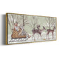 Christmas Time Collection D - Floater Framed Canvas Print