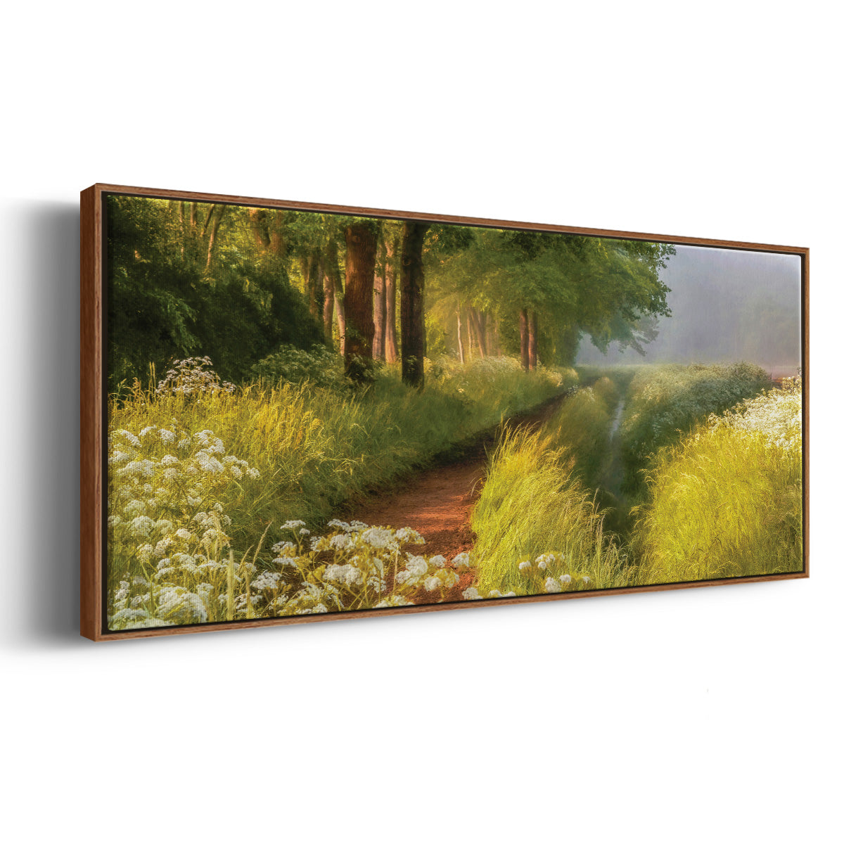 Spring in Holland - Floater Framed Canvas Print