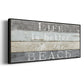 Life Better Beach - Floater Framed Canvas Print