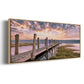 Sky - Floater Framed Canvas Print
