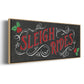 Sleigh Rides - Floater Framed Canvas Print