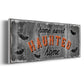 Home Sweet Haunted - Floater Framed Canvas Print