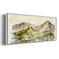 Plum Ridge II - Floater Framed Canvas Print