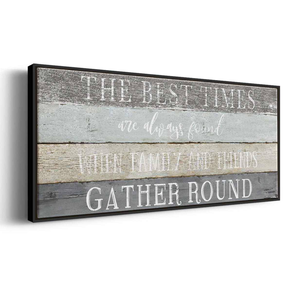 Best Times - Floater Framed Canvas Print