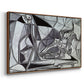 Goat's Skull, Bottle and Candle, 1952 - Floater Framed Canvas Print
