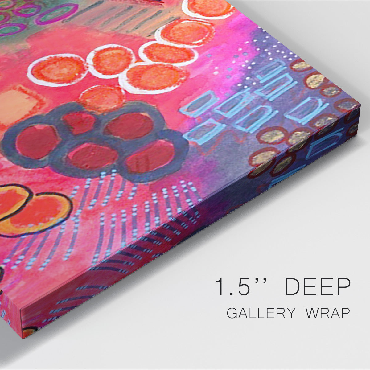 Vivaciously Changing II Premium Gallery Wrapped Canvas - Ready to Hang