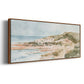 Neutral Seaside II - Floater Framed Canvas Print