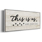 This is Us and the Dog - Floater Framed Canvas Print