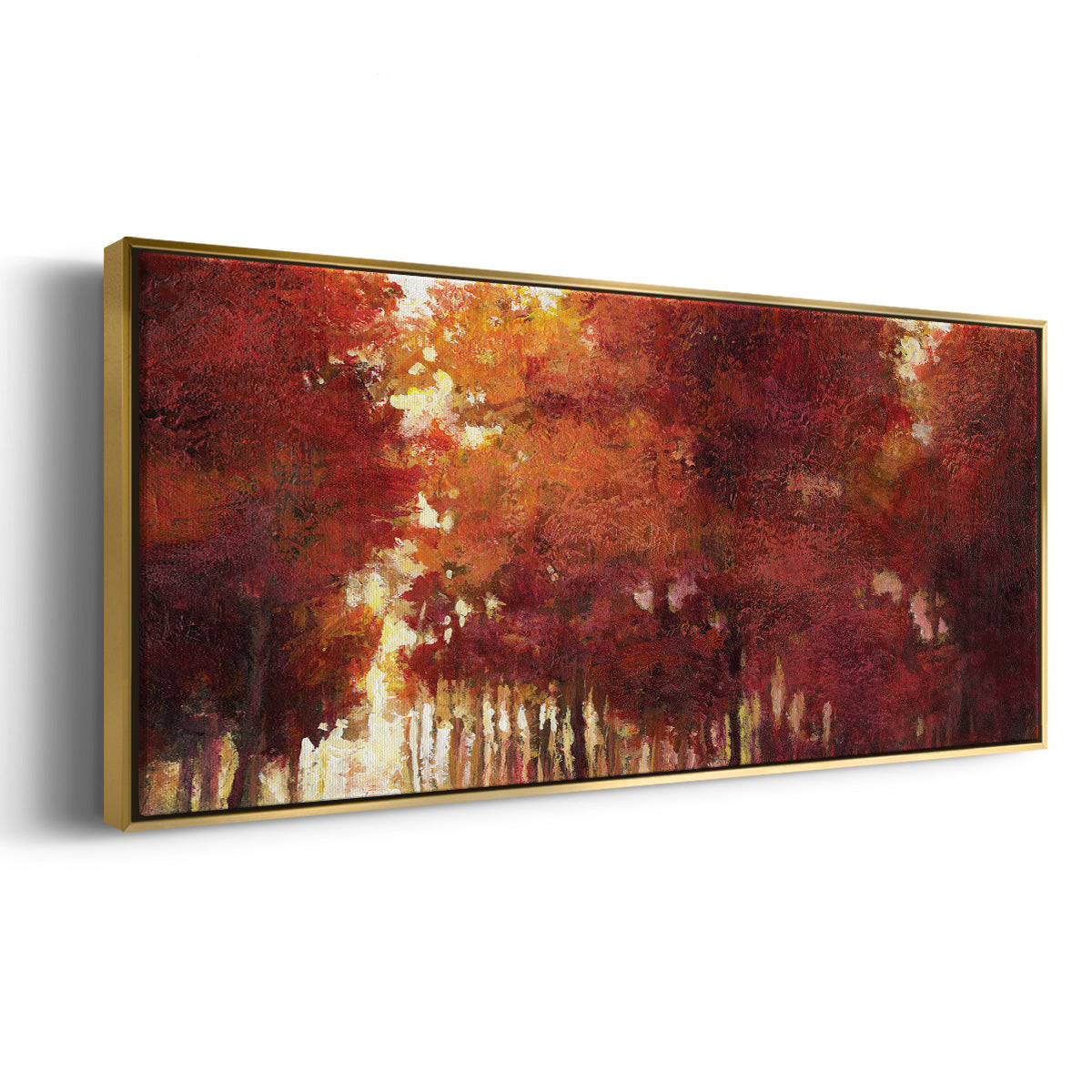 Afternoon Light - Floater Framed Canvas Print