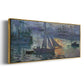 Sunrise at Sea - Floater Framed Canvas Print