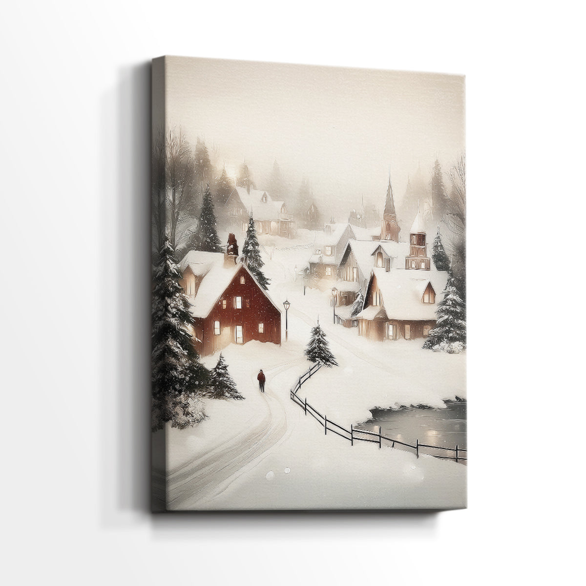 Golden Carol of Dawn - Canvas Art Print