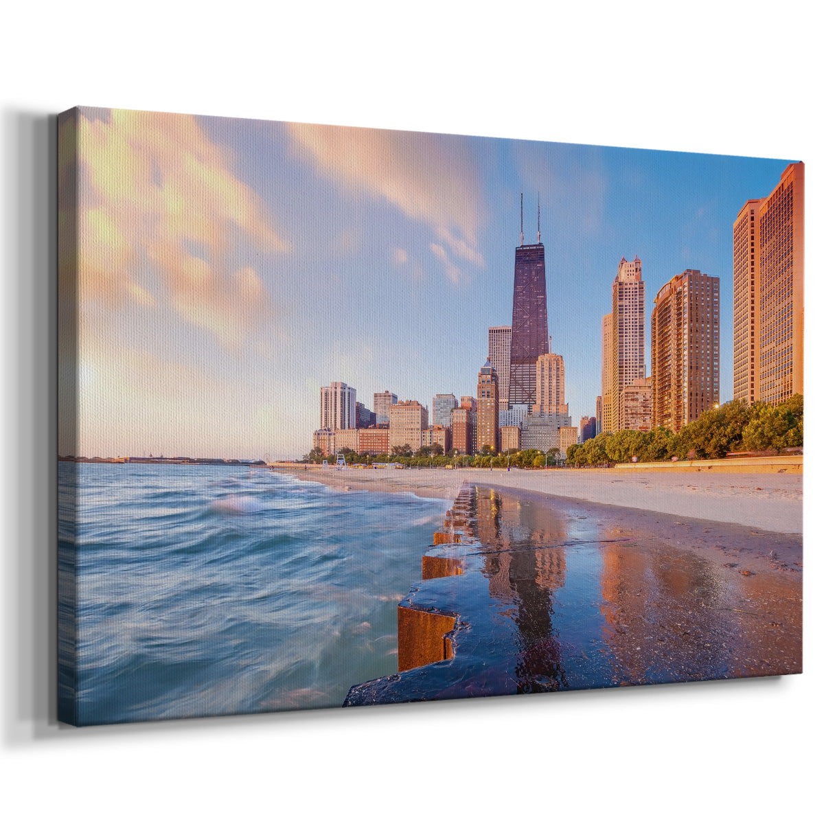 Chicago Lakefront I - Gallery Wrapped Canvas