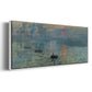 Impression Sunrise - Floater Framed Canvas Print