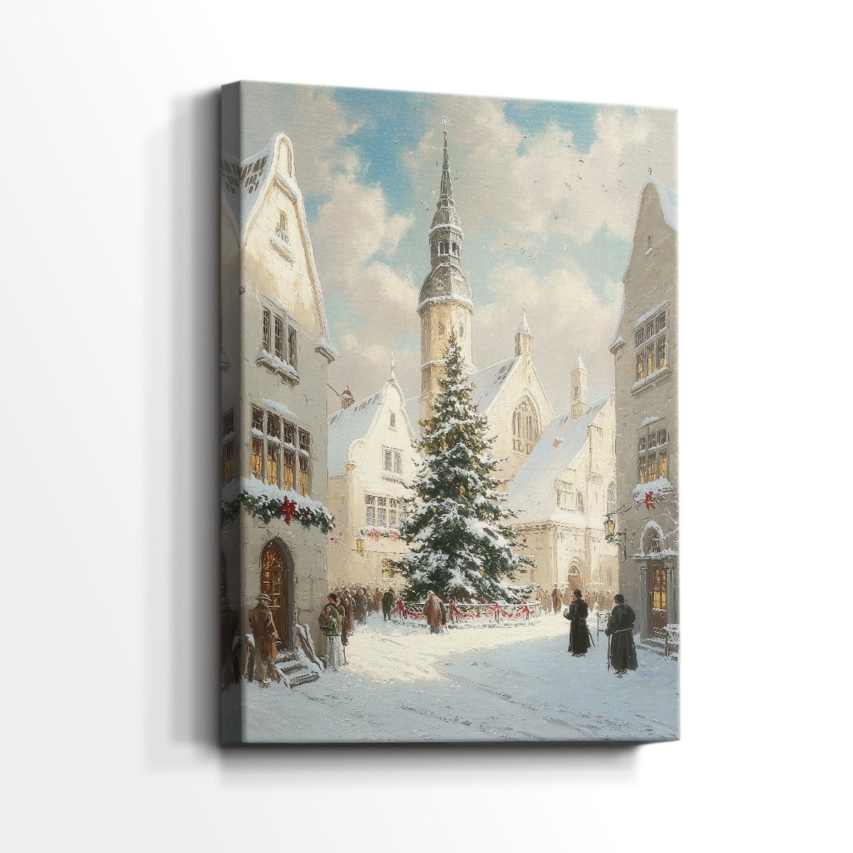 Pearled Serenade of Lantern - Canvas Art Print