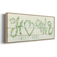 Shiplap Vines Home - Floater Framed Canvas Print