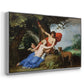 Venus and Adonis, 1632 - Floater Framed Canvas Print