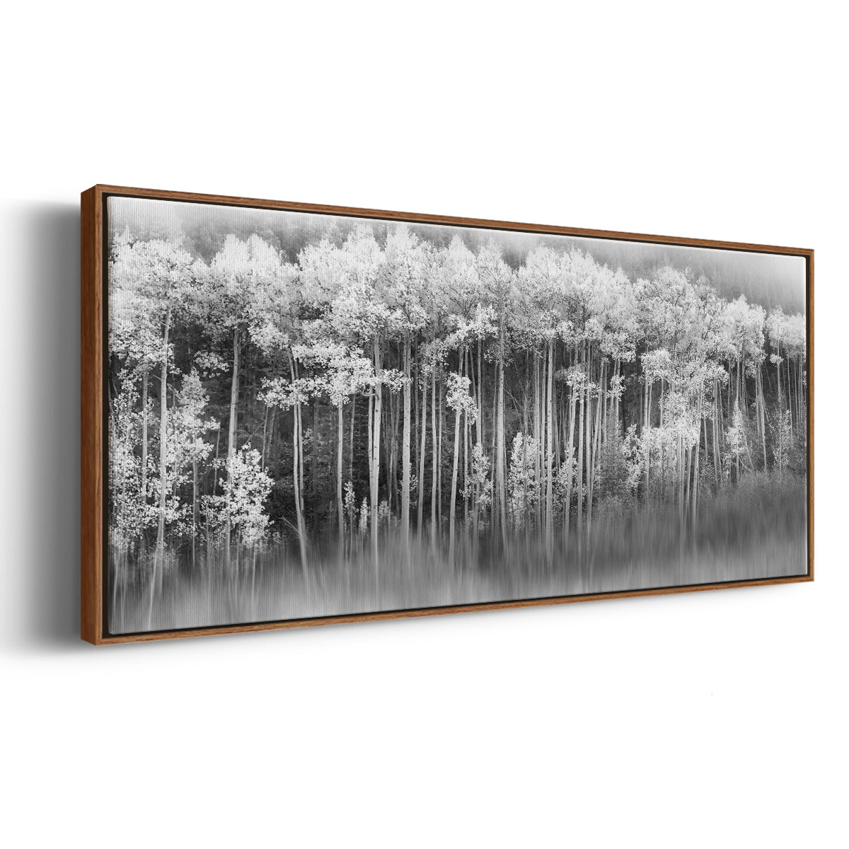 Dreamy Aspen - Floater Framed Canvas Print