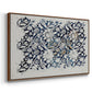 Watercolour for Printed Fabric Design: Wey, c. 1882-1883 - Floater Framed Canvas Print