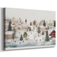 Frostlit Icicles Serenade - Canvas Art Print