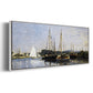 Pleasure Boats, 1872 - Floater Framed Canvas Print